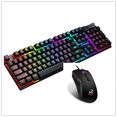 Gaming Usb Luminous Wired Keyboard Floating Manipulator - Top10Discount