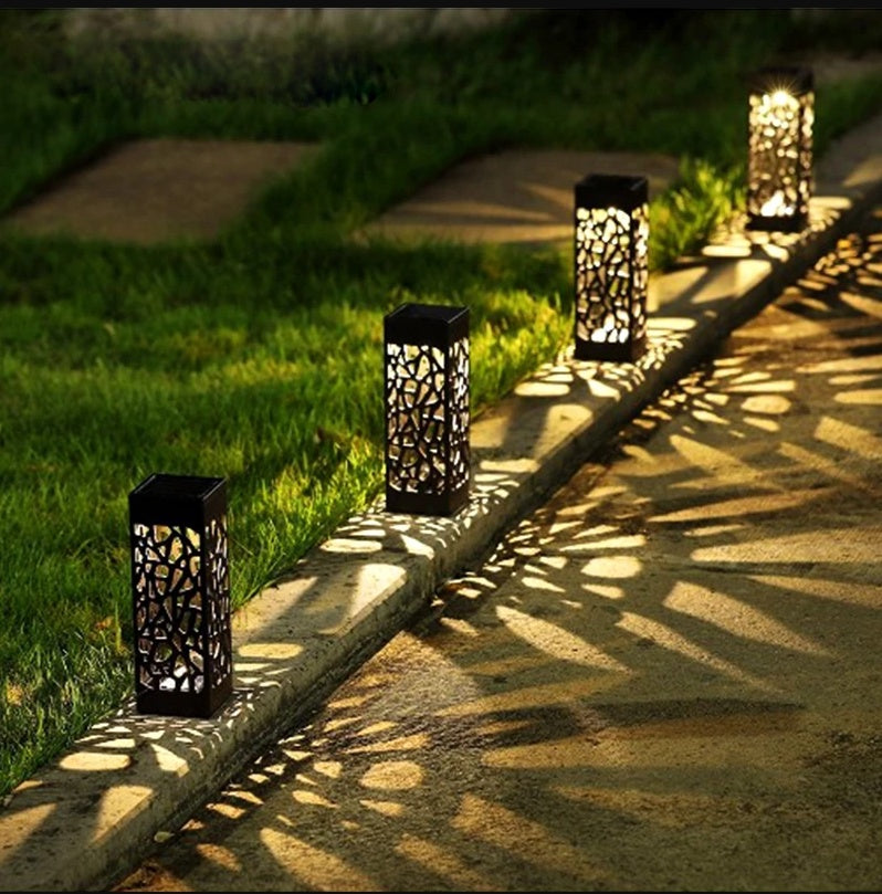 Solar Garden Pathway Lights Lawn Lamp For Garden Lantern Decoration Outdoor Path Light Wireless Waterproof Night Led Solar Lamp - Top10Discount