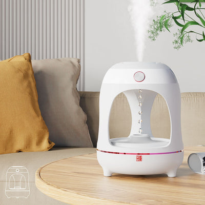 Levitating Water Drops Humidifier | LED, Air Purifier, Decor - Top10Discount