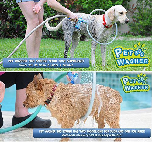 Fully automatic 360 degree pet supplies bath ring - Top10Discount