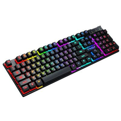 Gaming Usb Luminous Wired Keyboard Floating Manipulator - Top10Discount