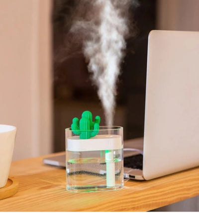 Transparent Landscape Cactus Portable Humidifier - Top10Discount