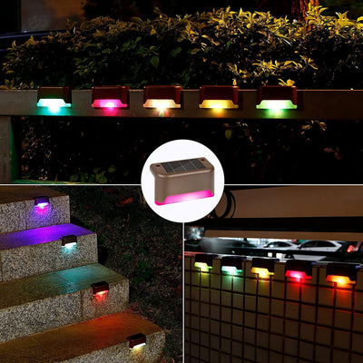 Solar Step Light Outdoor Garden Light Night Light LED Guide Light Ladder Stair Light Balcony Decoration Waterproof - Top10Discount