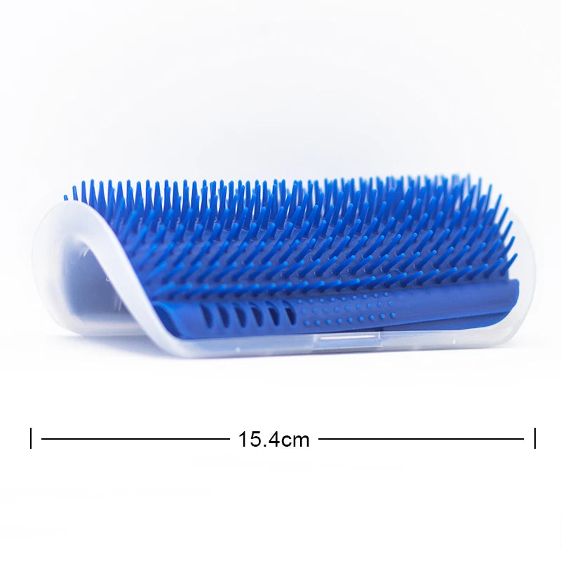 Pet Brush Comb Play Cat Toy Softer Cat Self Groomer Massage Comb with Catnip Cat Face Scratcher for Kitten Puppy Cat Accessories - Top10Discount