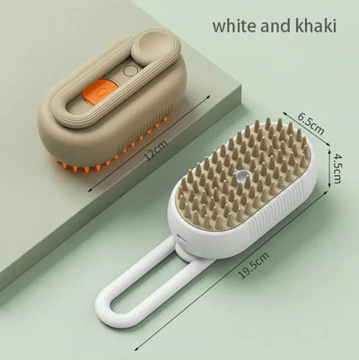 New Pet Spray Comb for Cats and Dogs Pet Electric Spray Hair Removal Comb One Key Spray Anti-Flying Massage Brush, Clean Massage - Top10Discount