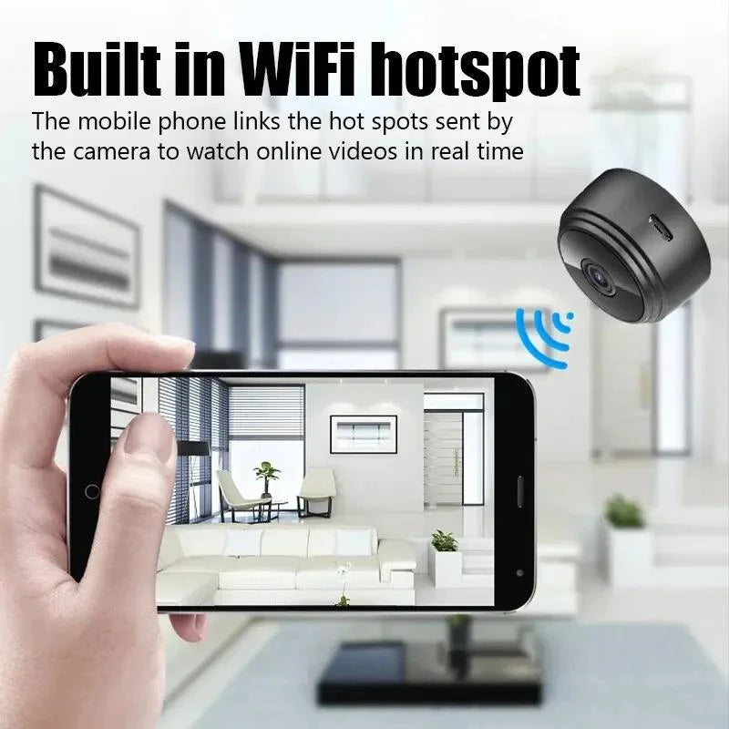 A9 WiFi Mini Camera Wireless Video Recorder Security Protection Camera Smart Home Monitoring Camera For Infants And Pets - Top10Discount