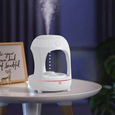 Levitating Water Drops Humidifier | LED, Air Purifier, Decor - Top10Discount