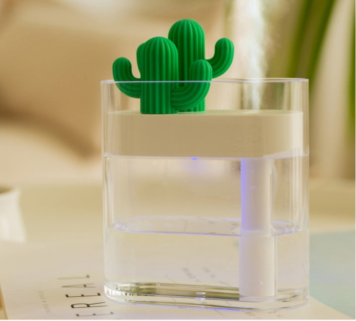 Transparent Landscape Cactus Portable Humidifier - Top10Discount